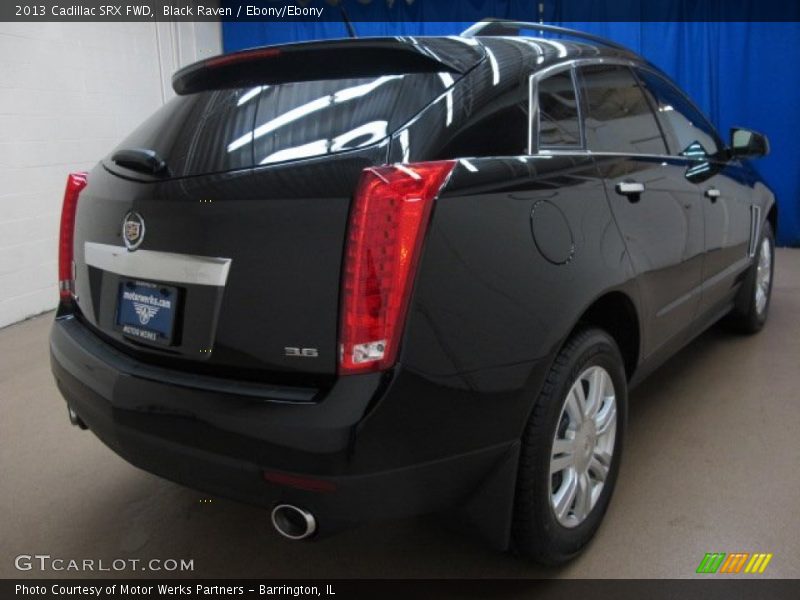 Black Raven / Ebony/Ebony 2013 Cadillac SRX FWD