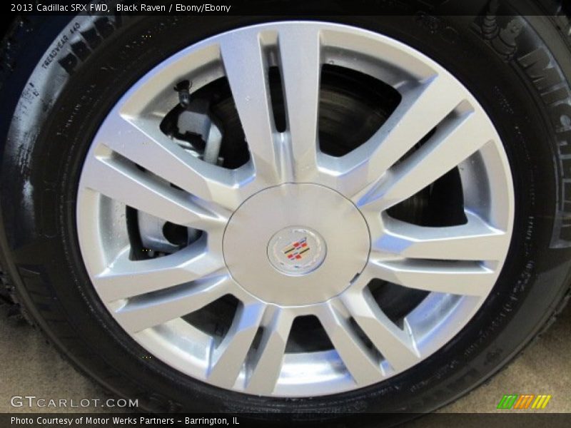 Black Raven / Ebony/Ebony 2013 Cadillac SRX FWD