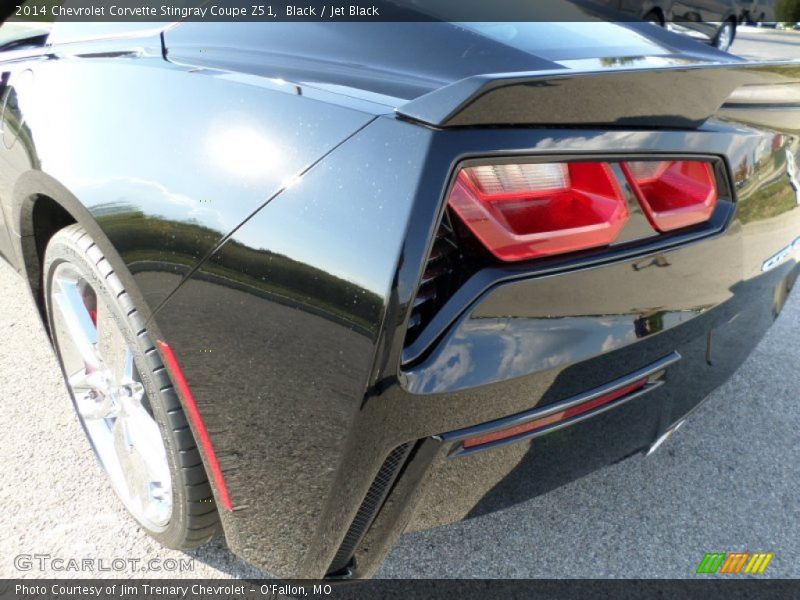 Black / Jet Black 2014 Chevrolet Corvette Stingray Coupe Z51