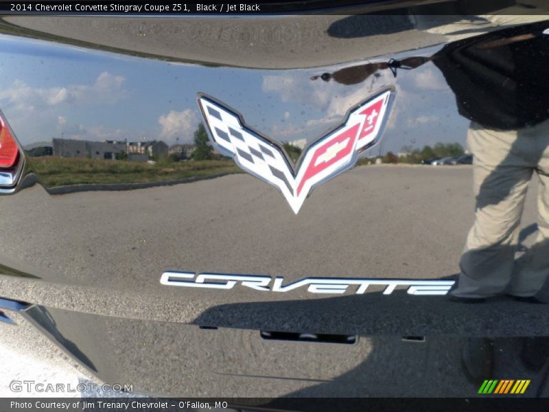 Black / Jet Black 2014 Chevrolet Corvette Stingray Coupe Z51