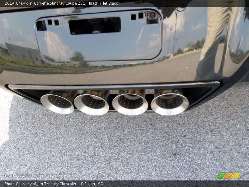 Exhaust of 2014 Corvette Stingray Coupe Z51