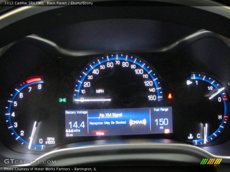 Black Raven / Ebony/Ebony 2013 Cadillac SRX FWD
