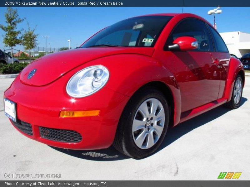 Front 3/4 View of 2008 New Beetle S Coupe