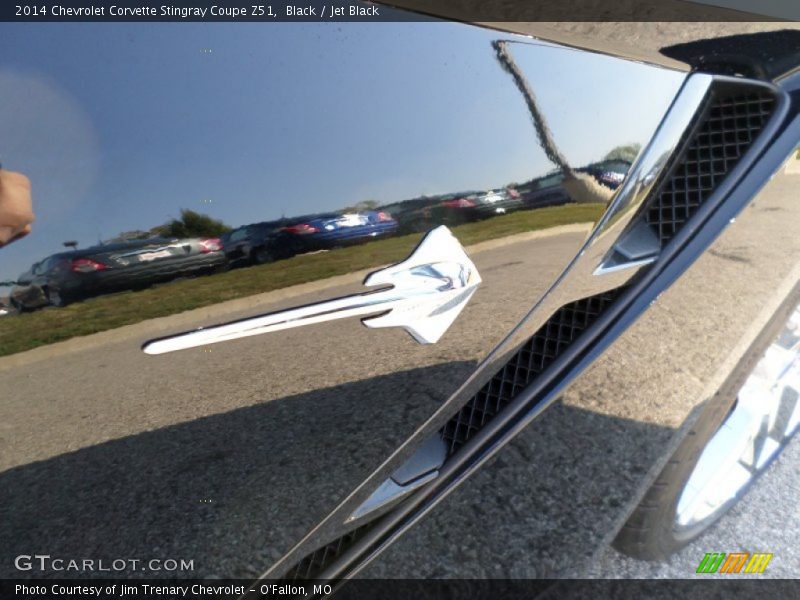 Stingray emblem - 2014 Chevrolet Corvette Stingray Coupe Z51