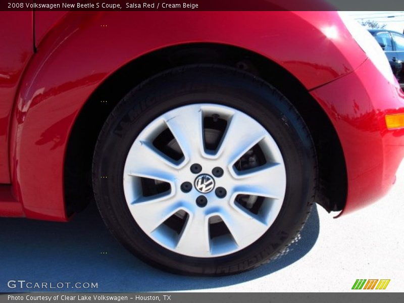 Salsa Red / Cream Beige 2008 Volkswagen New Beetle S Coupe