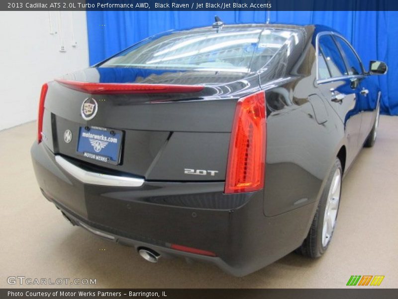 Black Raven / Jet Black/Jet Black Accents 2013 Cadillac ATS 2.0L Turbo Performance AWD