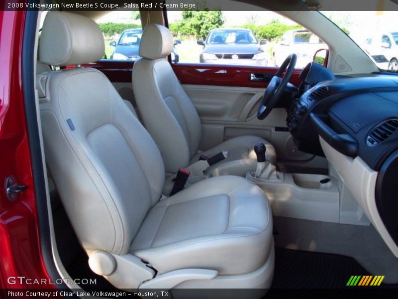 Front Seat of 2008 New Beetle S Coupe