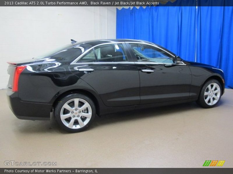 Black Raven / Jet Black/Jet Black Accents 2013 Cadillac ATS 2.0L Turbo Performance AWD