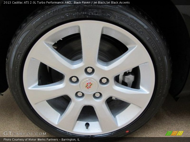 Black Raven / Jet Black/Jet Black Accents 2013 Cadillac ATS 2.0L Turbo Performance AWD