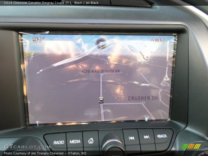Navigation of 2014 Corvette Stingray Coupe Z51