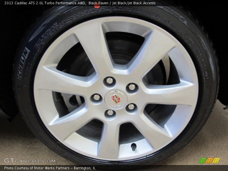Black Raven / Jet Black/Jet Black Accents 2013 Cadillac ATS 2.0L Turbo Performance AWD