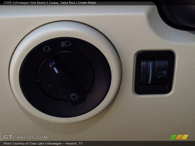 Salsa Red / Cream Beige 2008 Volkswagen New Beetle S Coupe