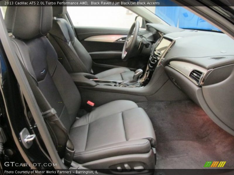 Black Raven / Jet Black/Jet Black Accents 2013 Cadillac ATS 2.0L Turbo Performance AWD