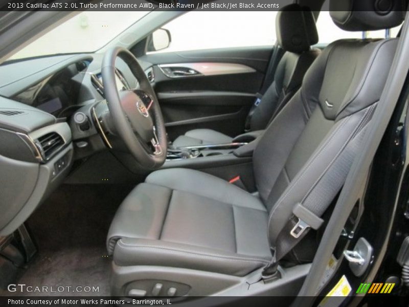 Black Raven / Jet Black/Jet Black Accents 2013 Cadillac ATS 2.0L Turbo Performance AWD