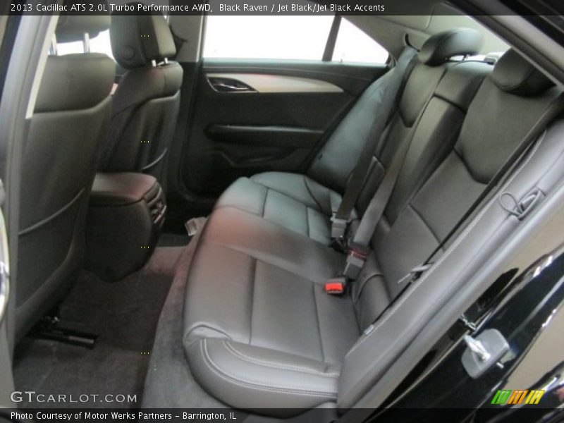 Black Raven / Jet Black/Jet Black Accents 2013 Cadillac ATS 2.0L Turbo Performance AWD