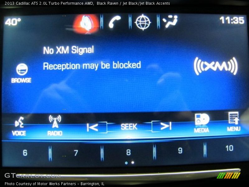 Black Raven / Jet Black/Jet Black Accents 2013 Cadillac ATS 2.0L Turbo Performance AWD
