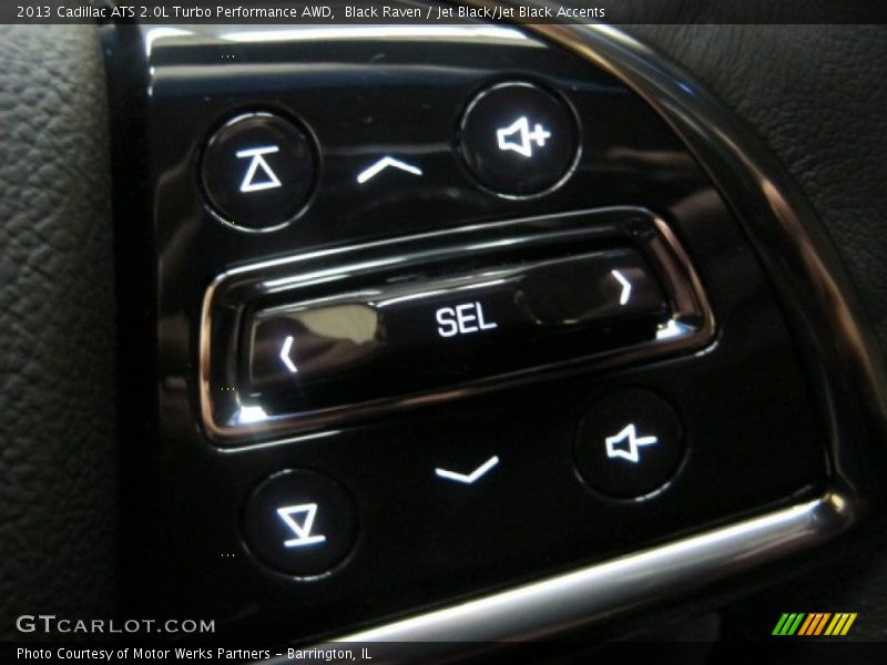 Black Raven / Jet Black/Jet Black Accents 2013 Cadillac ATS 2.0L Turbo Performance AWD