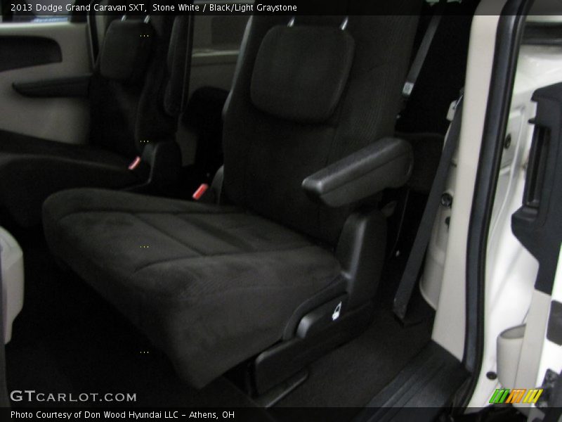 Stone White / Black/Light Graystone 2013 Dodge Grand Caravan SXT