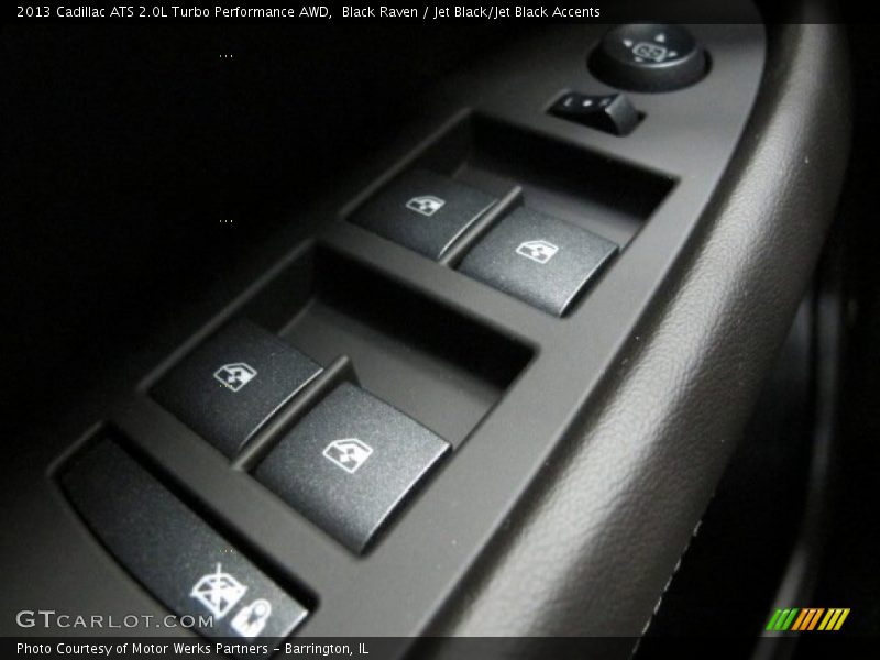 Black Raven / Jet Black/Jet Black Accents 2013 Cadillac ATS 2.0L Turbo Performance AWD
