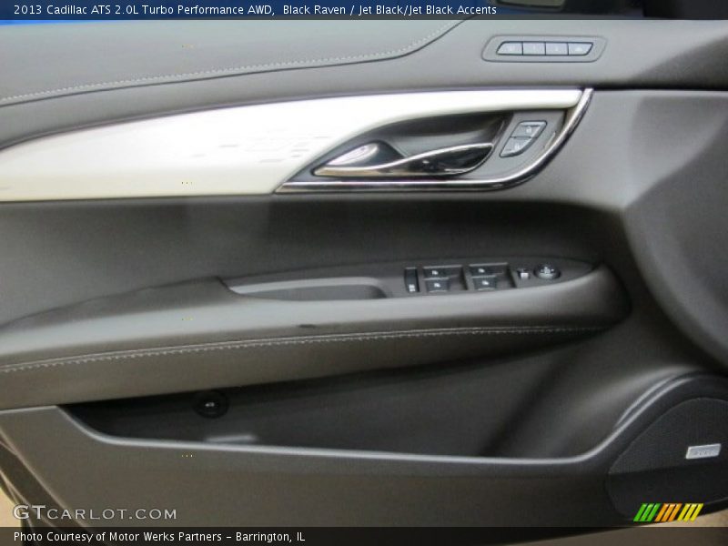 Black Raven / Jet Black/Jet Black Accents 2013 Cadillac ATS 2.0L Turbo Performance AWD