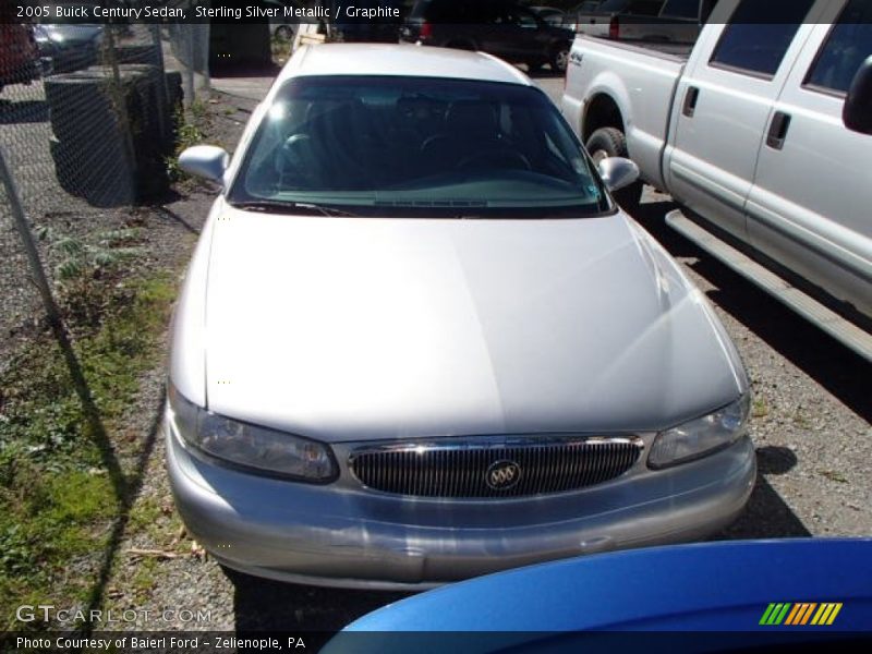 Sterling Silver Metallic / Graphite 2005 Buick Century Sedan