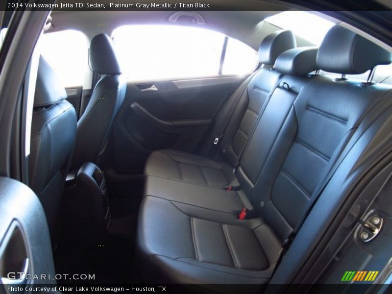 Platinum Gray Metallic / Titan Black 2014 Volkswagen Jetta TDI Sedan