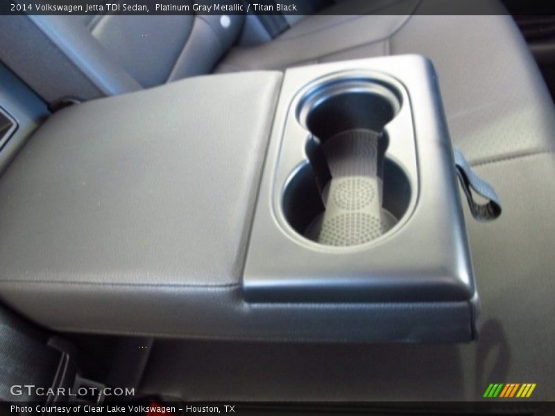 Platinum Gray Metallic / Titan Black 2014 Volkswagen Jetta TDI Sedan