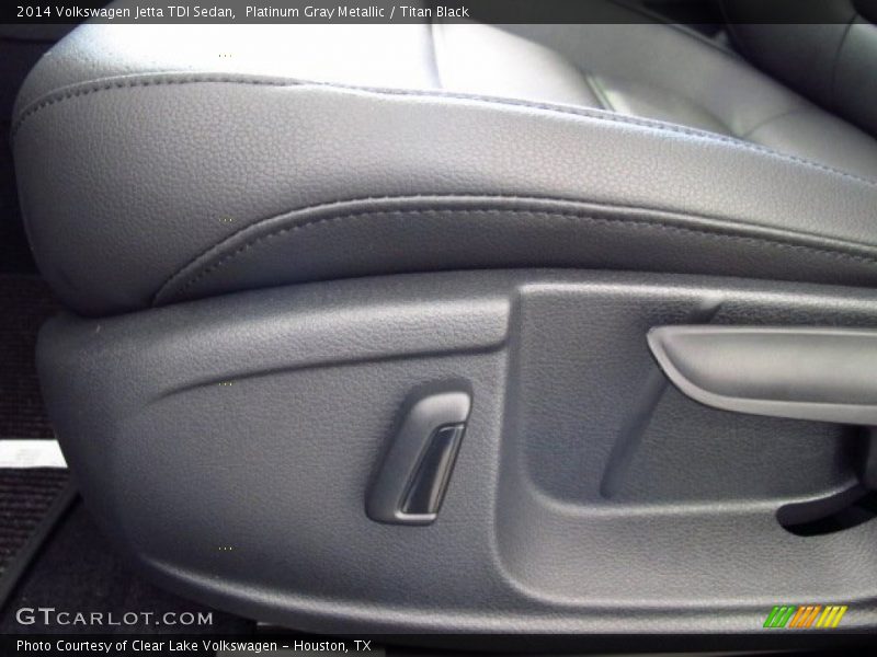 Platinum Gray Metallic / Titan Black 2014 Volkswagen Jetta TDI Sedan