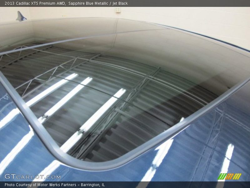 Sapphire Blue Metallic / Jet Black 2013 Cadillac XTS Premium AWD