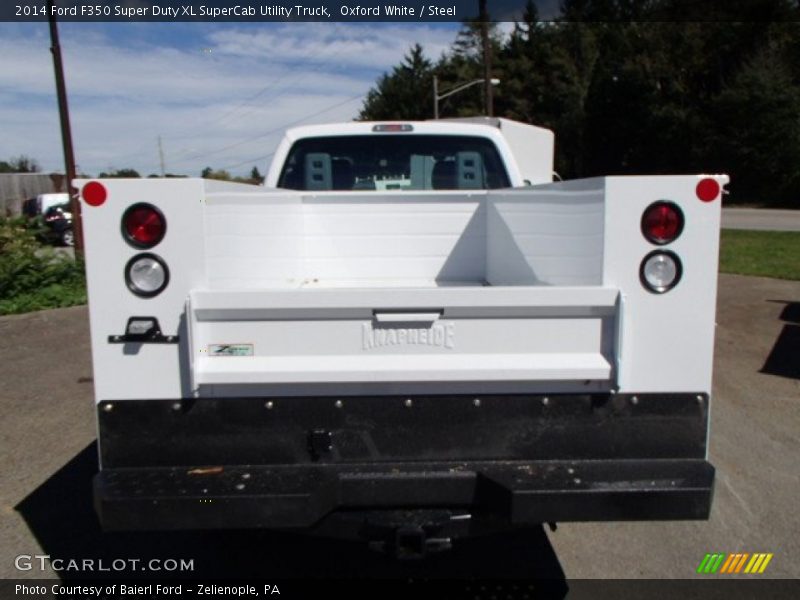 Oxford White / Steel 2014 Ford F350 Super Duty XL SuperCab Utility Truck