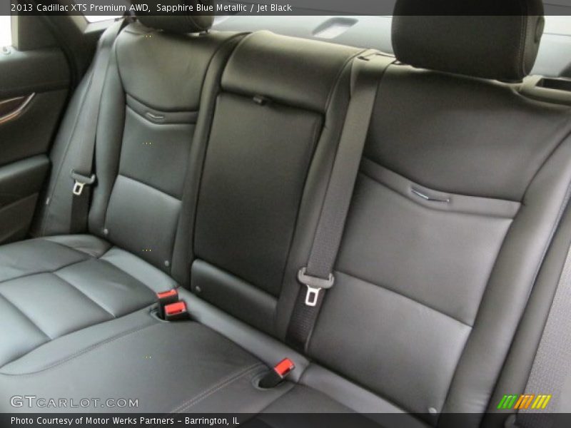 Sapphire Blue Metallic / Jet Black 2013 Cadillac XTS Premium AWD
