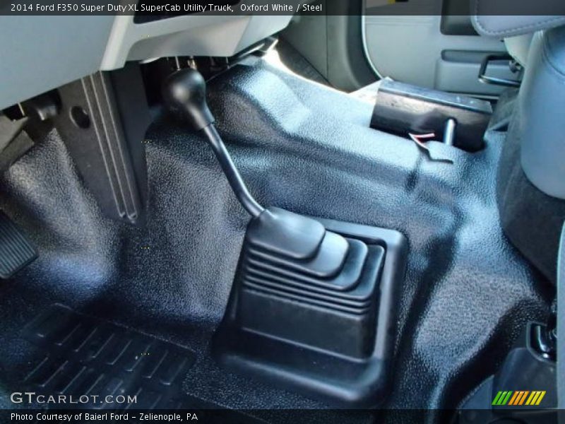 Oxford White / Steel 2014 Ford F350 Super Duty XL SuperCab Utility Truck