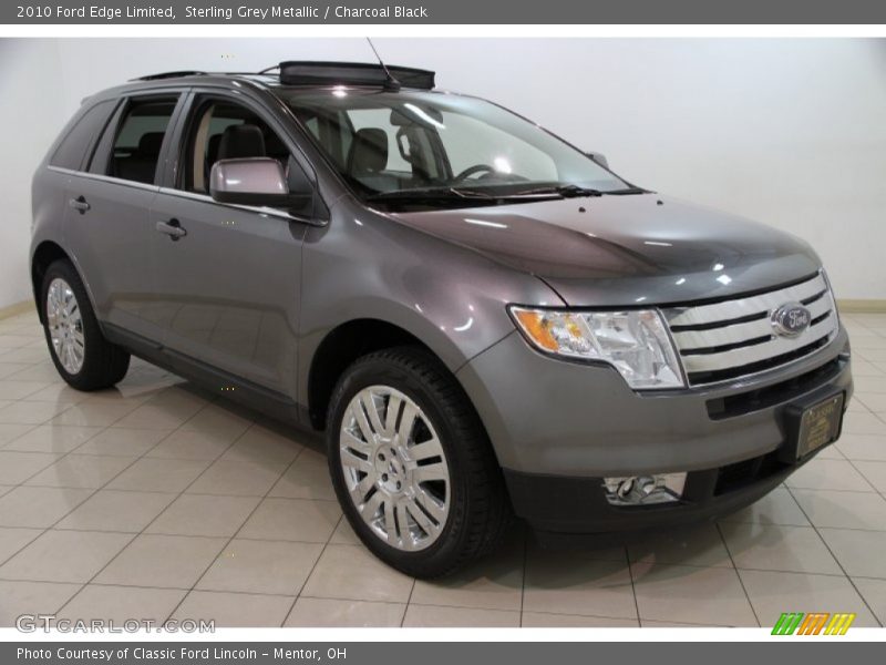 Sterling Grey Metallic / Charcoal Black 2010 Ford Edge Limited