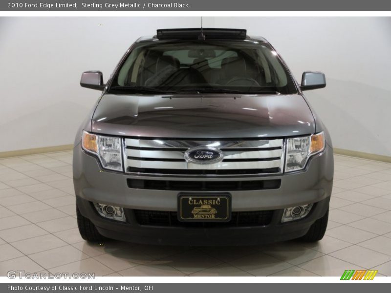 Sterling Grey Metallic / Charcoal Black 2010 Ford Edge Limited
