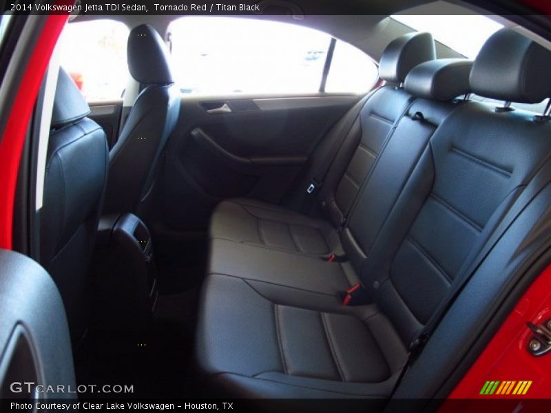Tornado Red / Titan Black 2014 Volkswagen Jetta TDI Sedan
