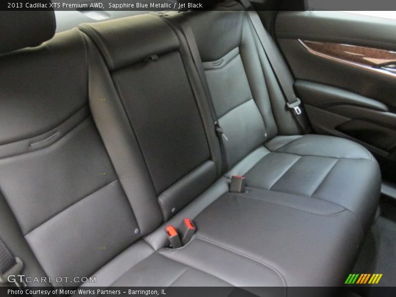 Sapphire Blue Metallic / Jet Black 2013 Cadillac XTS Premium AWD