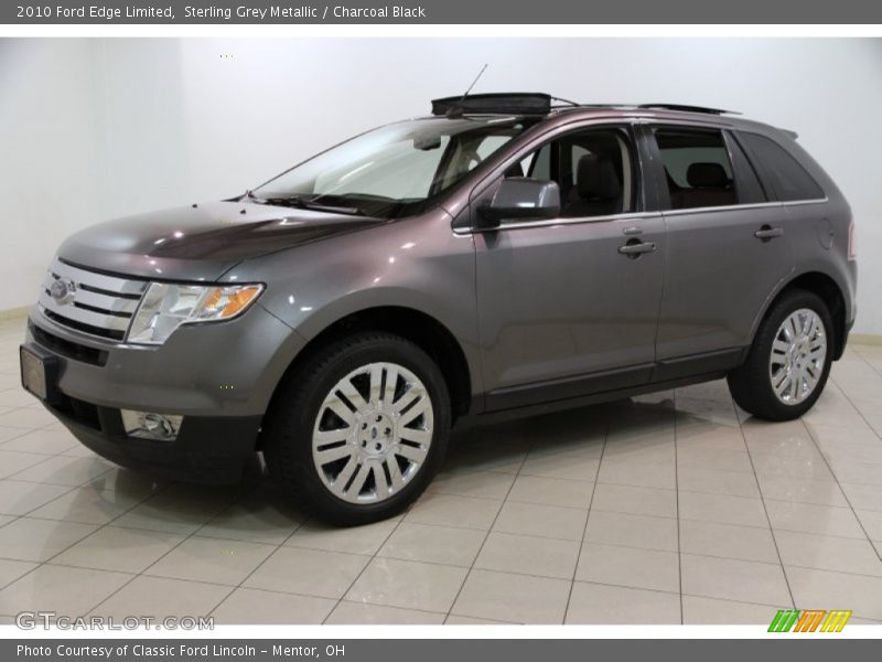 Sterling Grey Metallic / Charcoal Black 2010 Ford Edge Limited