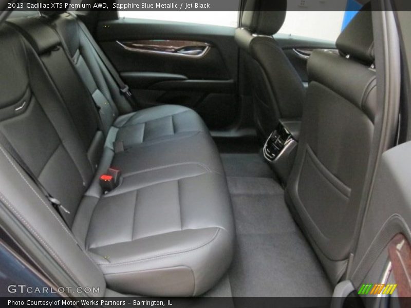 Sapphire Blue Metallic / Jet Black 2013 Cadillac XTS Premium AWD