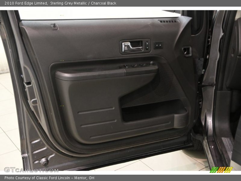 Sterling Grey Metallic / Charcoal Black 2010 Ford Edge Limited