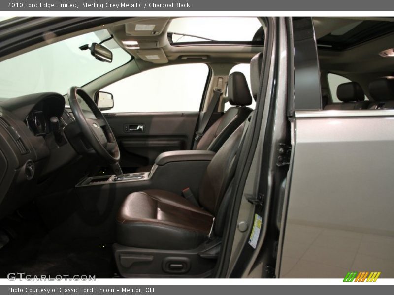 Sterling Grey Metallic / Charcoal Black 2010 Ford Edge Limited