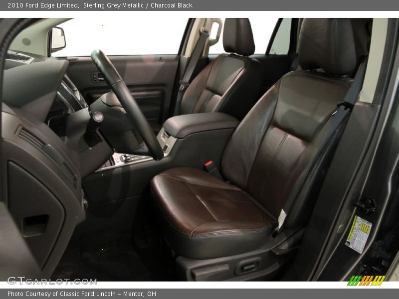 Sterling Grey Metallic / Charcoal Black 2010 Ford Edge Limited