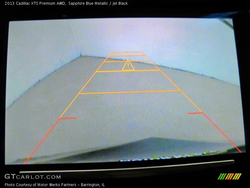 Sapphire Blue Metallic / Jet Black 2013 Cadillac XTS Premium AWD