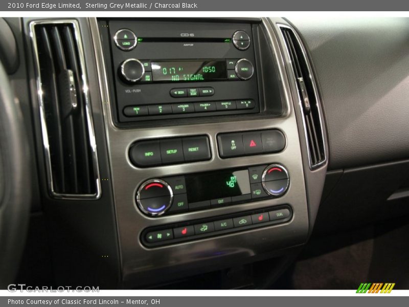 Sterling Grey Metallic / Charcoal Black 2010 Ford Edge Limited