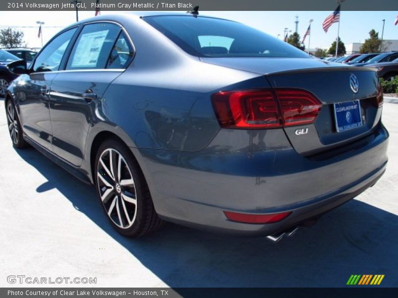 Platinum Gray Metallic / Titan Black 2014 Volkswagen Jetta GLI