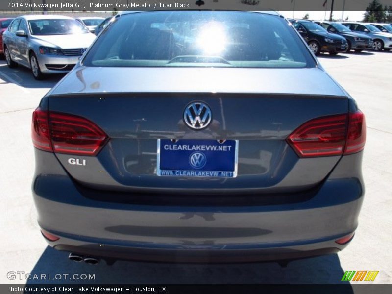 Platinum Gray Metallic / Titan Black 2014 Volkswagen Jetta GLI