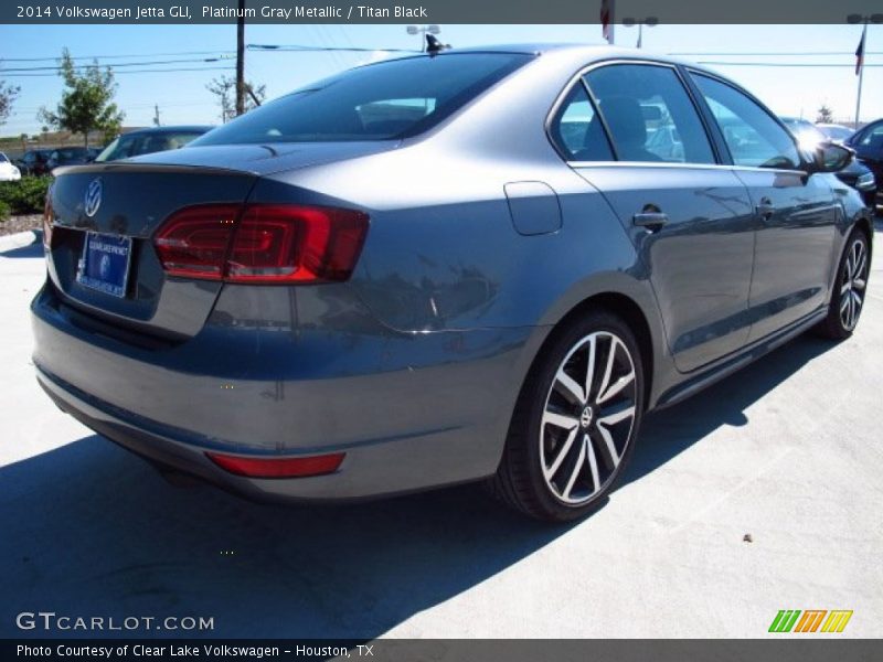 Platinum Gray Metallic / Titan Black 2014 Volkswagen Jetta GLI