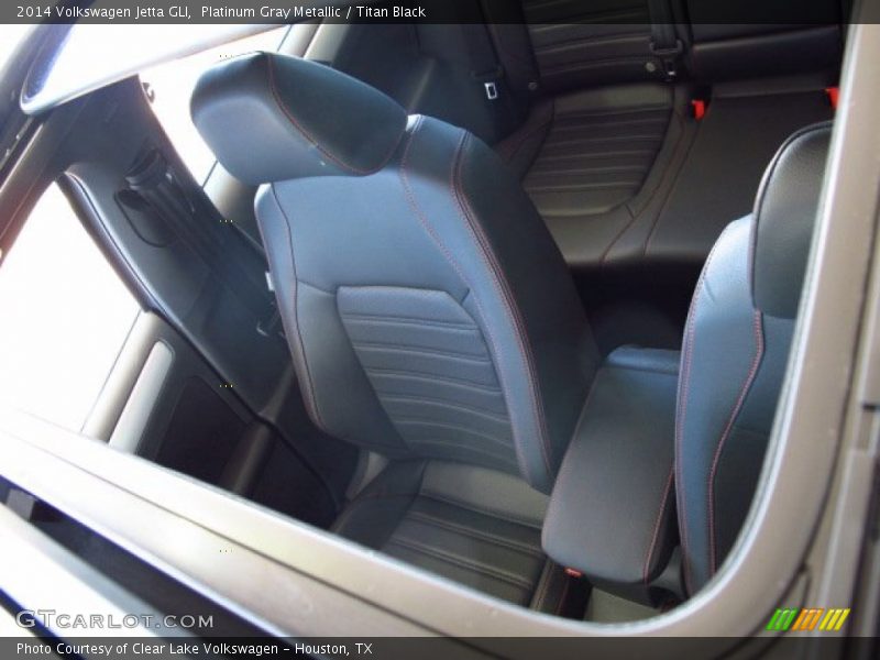 Platinum Gray Metallic / Titan Black 2014 Volkswagen Jetta GLI
