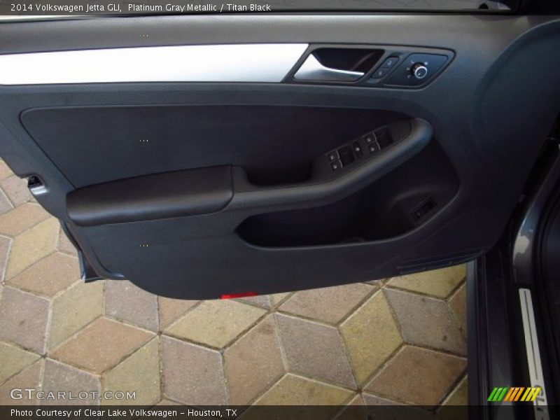 Platinum Gray Metallic / Titan Black 2014 Volkswagen Jetta GLI