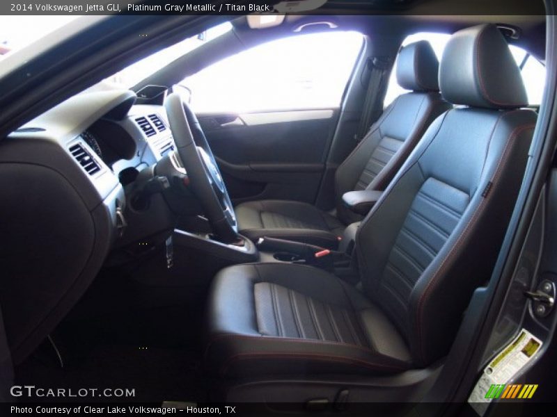 Platinum Gray Metallic / Titan Black 2014 Volkswagen Jetta GLI