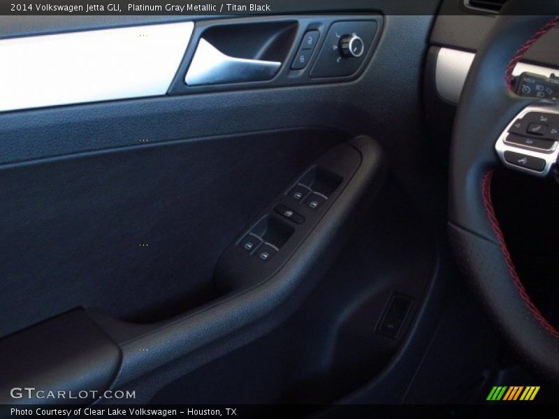 Platinum Gray Metallic / Titan Black 2014 Volkswagen Jetta GLI